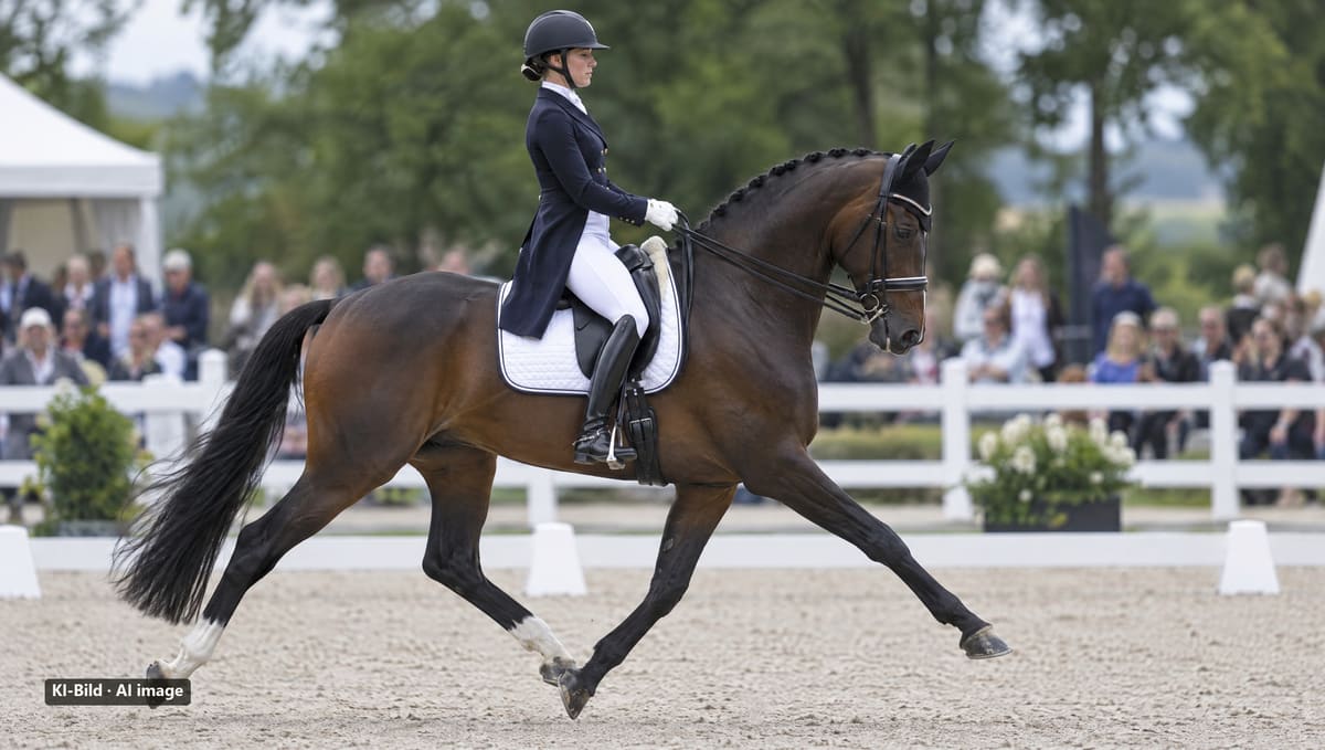 Tom McEwen and Brookfield Danny De Muze take the lead at Blenheim Horse Trials