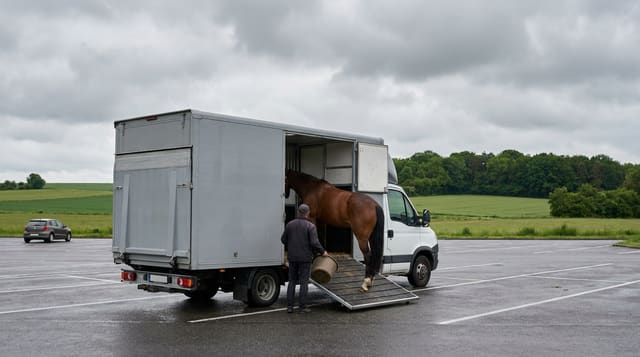 Transportes largos con caballos: Hidratación, duración del transporte y tiempos de descanso según la legislación de la UE